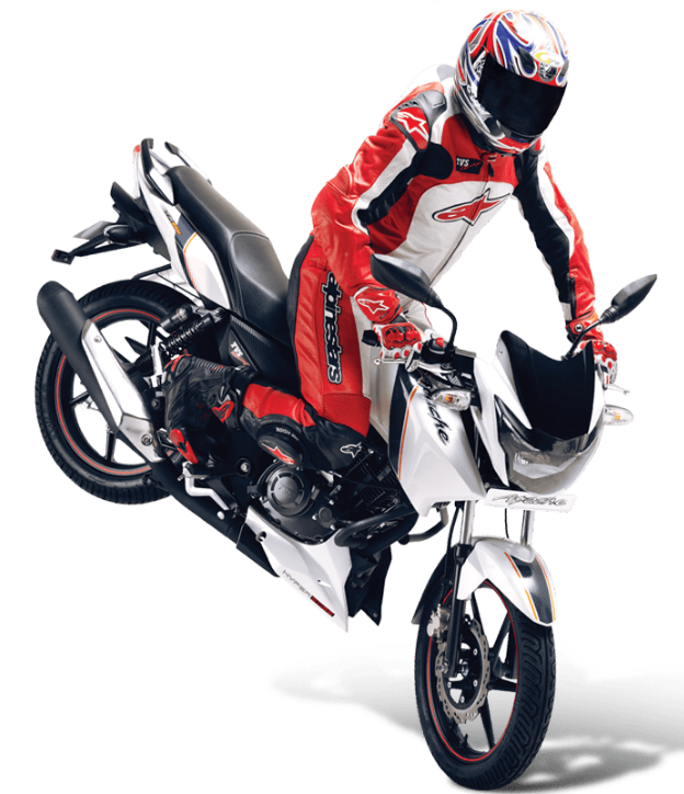 Kaliteli ve Güçlü Bir Hint TVS Apache 180