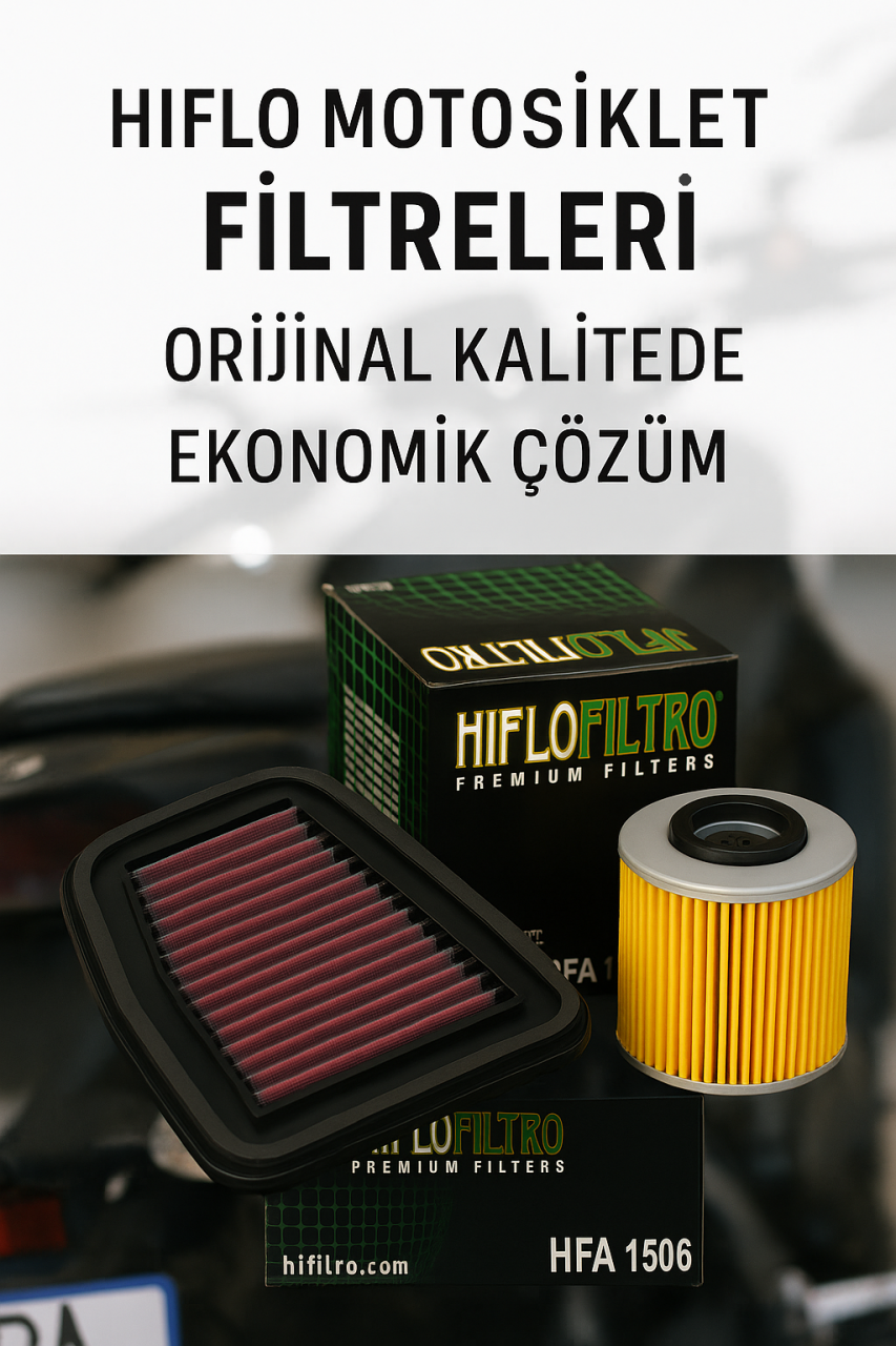 Hiflo Motosiklet Hava ve Yağ Filtreleri: Performans ve Ekonomiyi Bir Arada Sunan Akıllı Seçim