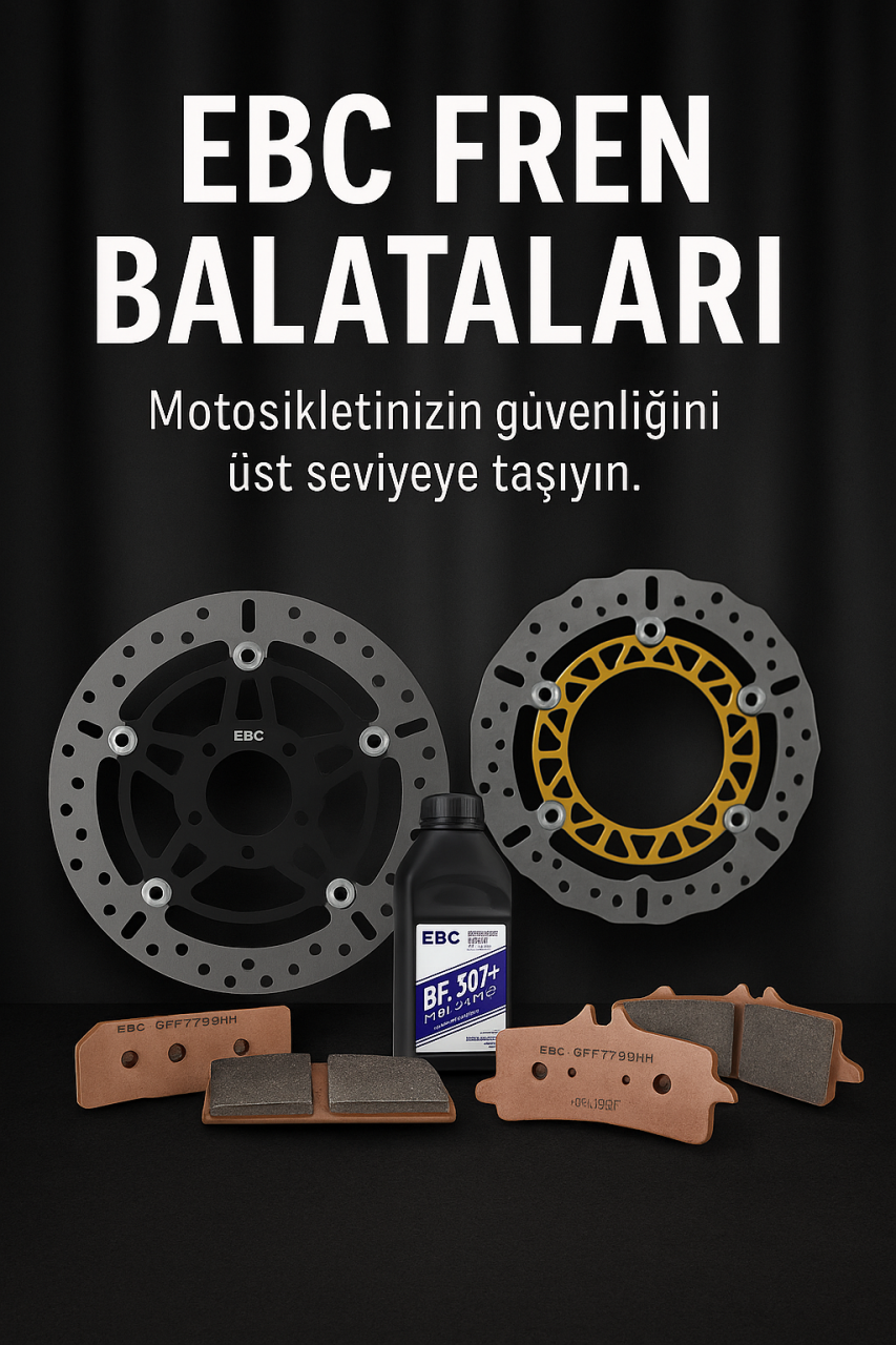 EBC Fren Balataları: Motosikletinizin Güvenliğini Üst Seviyeye Taşıyın