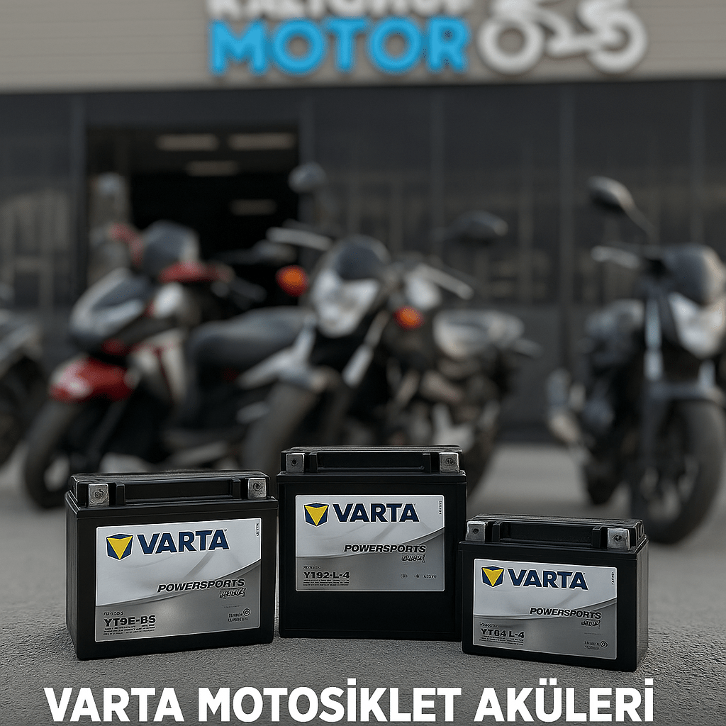 Varta Motosiklet Aküleri – Güç, Dayanıklılık ve Güvenin Adı