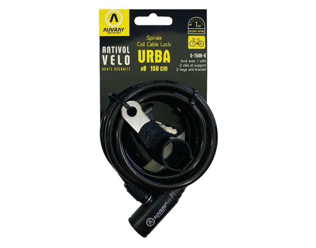 AUVRAY Splk - Spiral Urba Kilit 8 mm x 150 CM