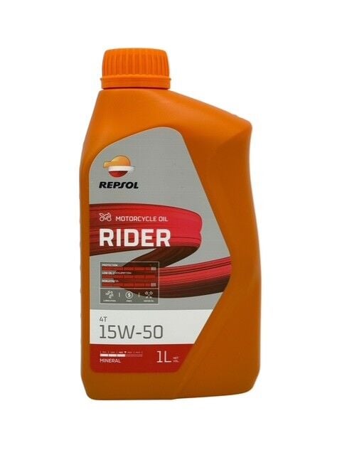 Repsol Rider 4T 15W/50 Motosiklet Yağı 1 lt.