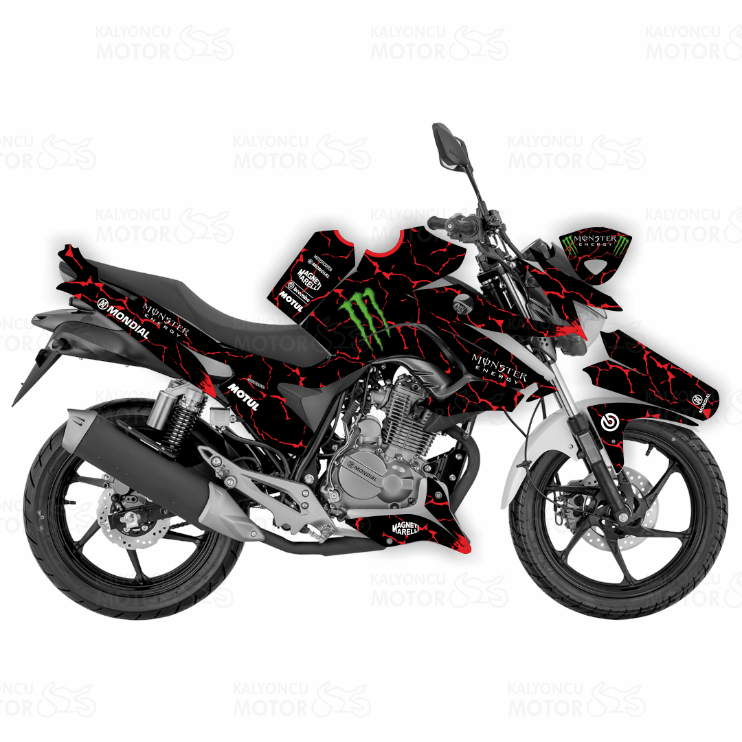 Mondial Drift 125 L Monster Kaplama Seti