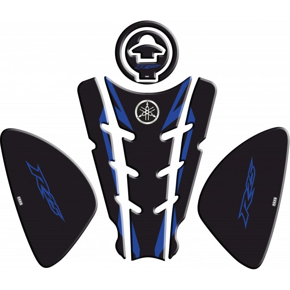 Yamaha YZF R25 Tank Pad Mavi-Siyah