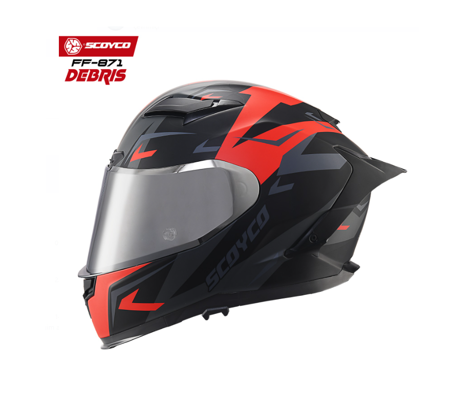 Scoyco Motosiklet Kaskı 871 Debris Tam Kapalı