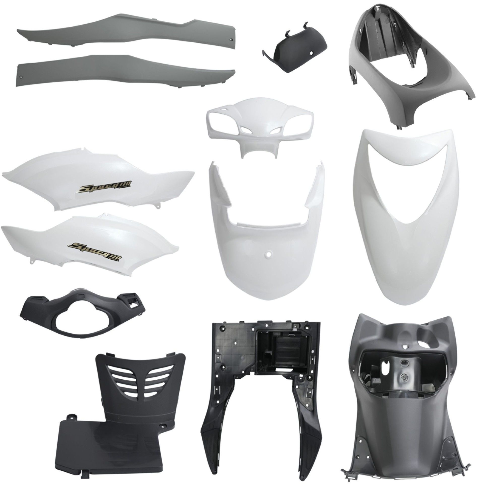 Honda Spacy 110 Kaporta Seti Beyaz