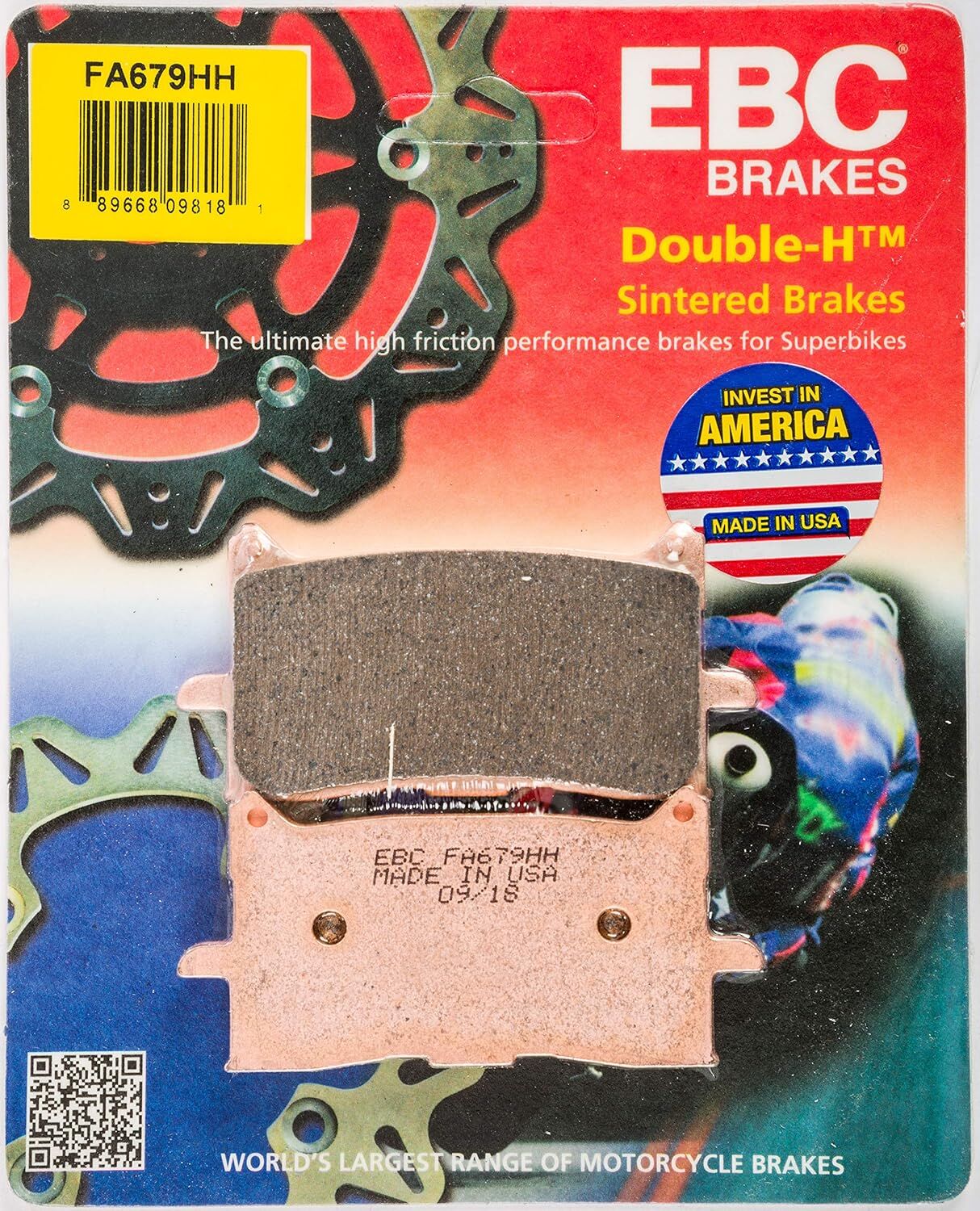 Honda CB 125 R Sinter Ön Fren Balatası EBC