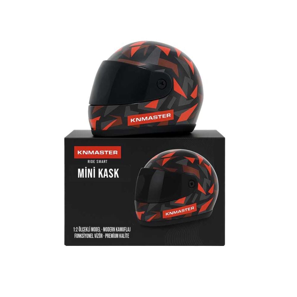 KNMaster Mini Kedi Köpek Kaskı – 1:2 Ölçekli Modern Kamuflaj Modeli