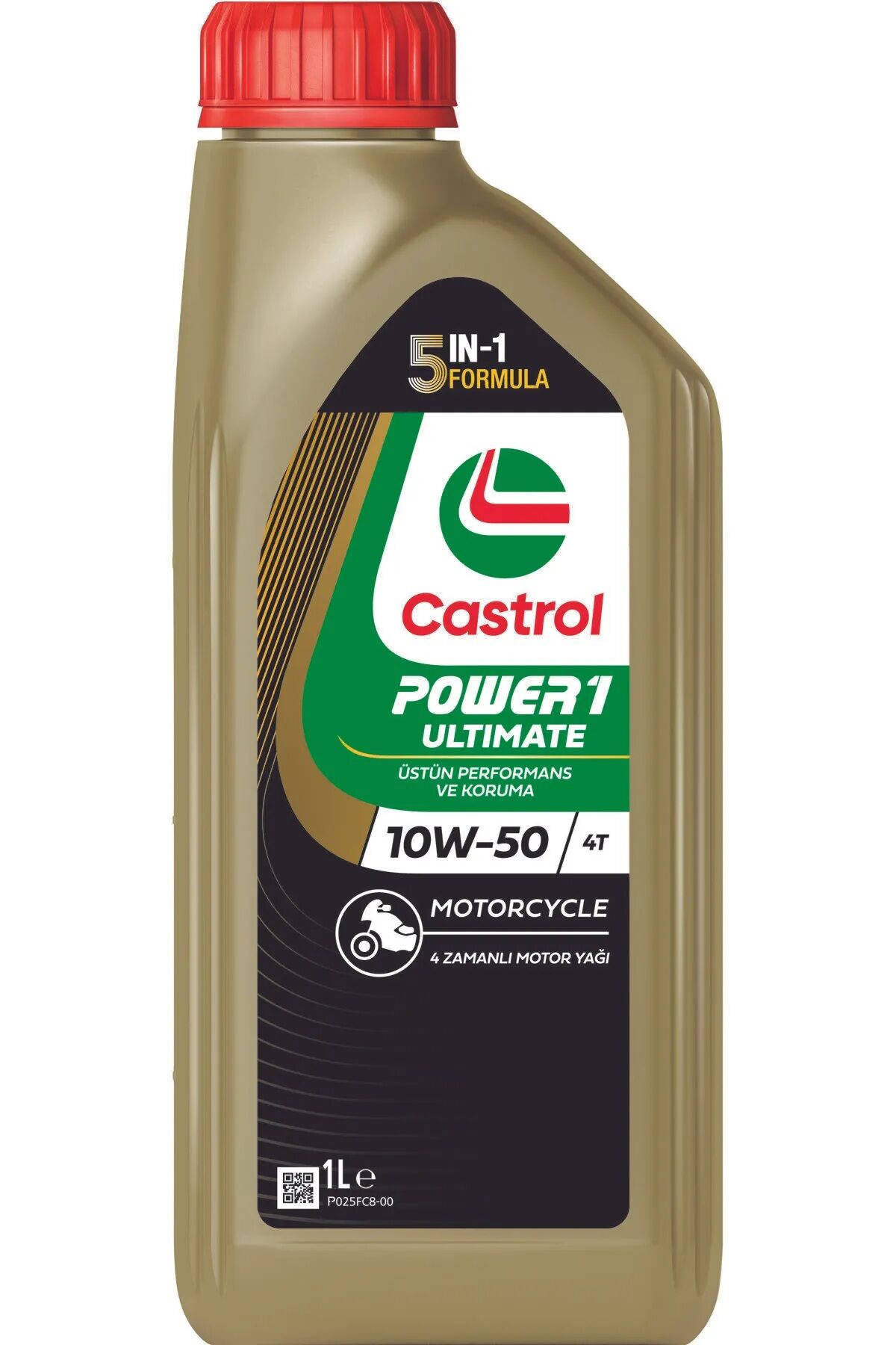 Castrol Power 1 Racing 4T 10W-50 Motor Yağı 1 LT.
