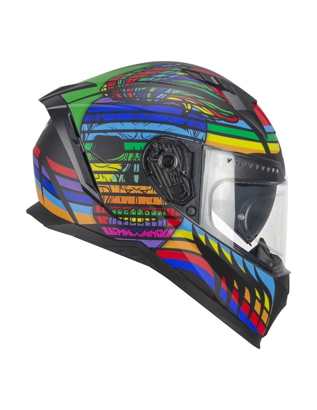 CGM 311 X Blast Skull Kapalı Motosiklet Kaskı - XL