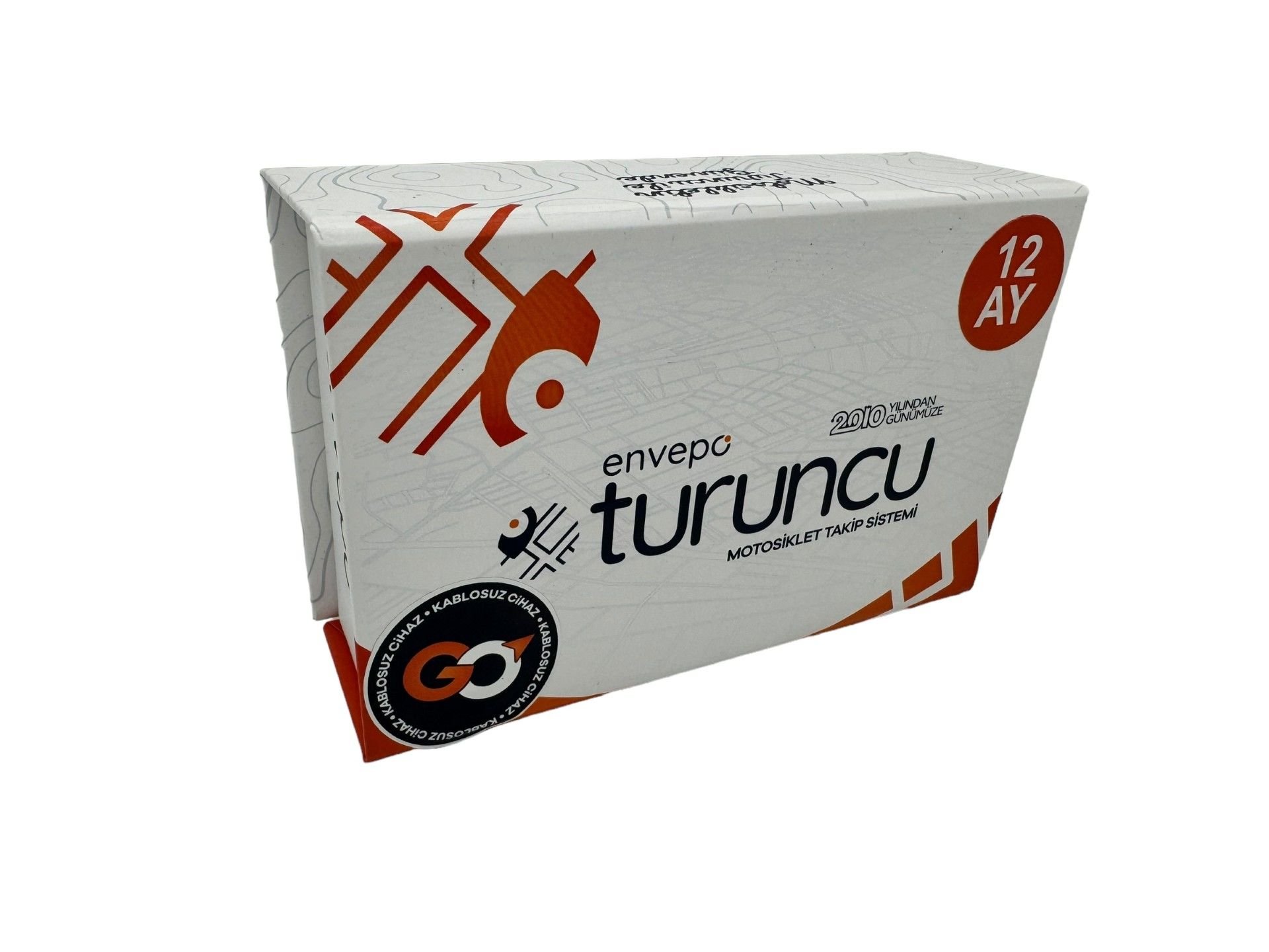 Turuncu Go Kablosuz Motosiklet Takip Sistemi ( 12 Aylık )
