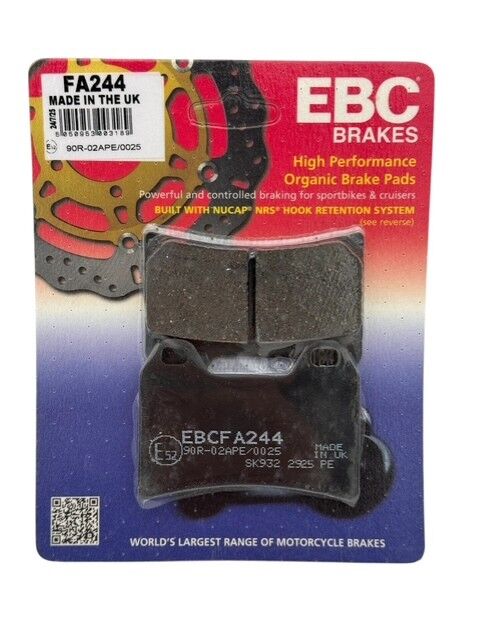 EBC FA 244 Organik Ön Fren Balatası