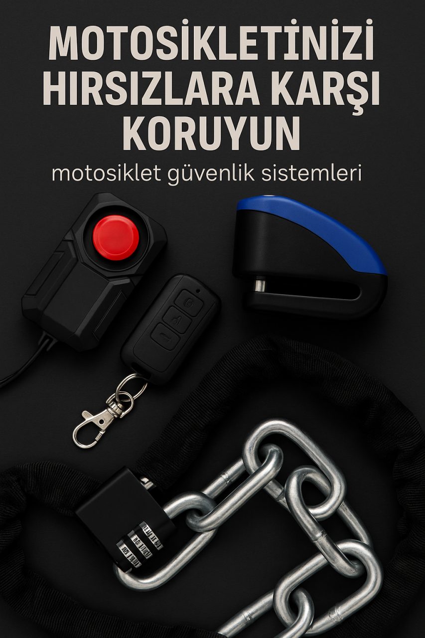 Motosikletinizi Hırsızlara Karşı Koruyun: Güvenlik Sistemleri ve Akıllı Çözümler