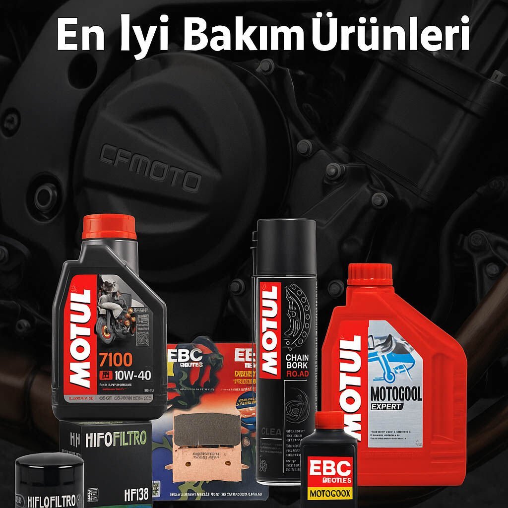 CF Moto Modellerine Uygun En İyi Bakım Ürünleri