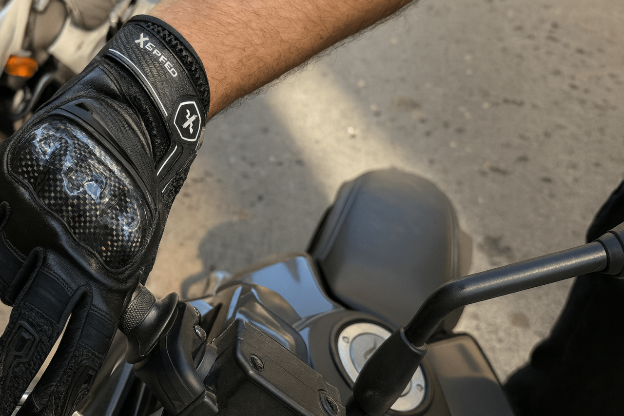 X Speed Valka Motosiklet Eldiveni TS EN 13594 Sertifikali Eldiven