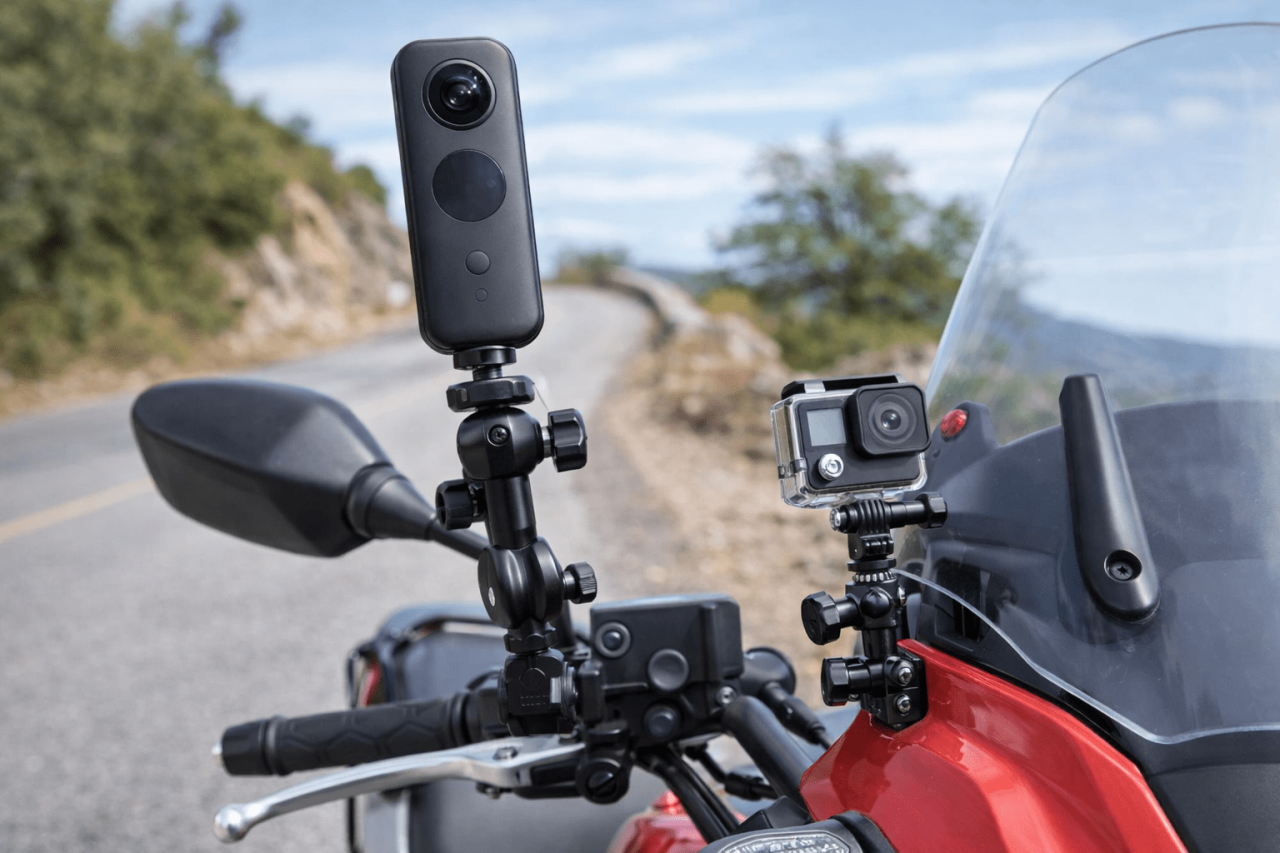 Motosiklet Kamera Sistemleri Nedir? 360° Kameralar ve Aksesuarlar
