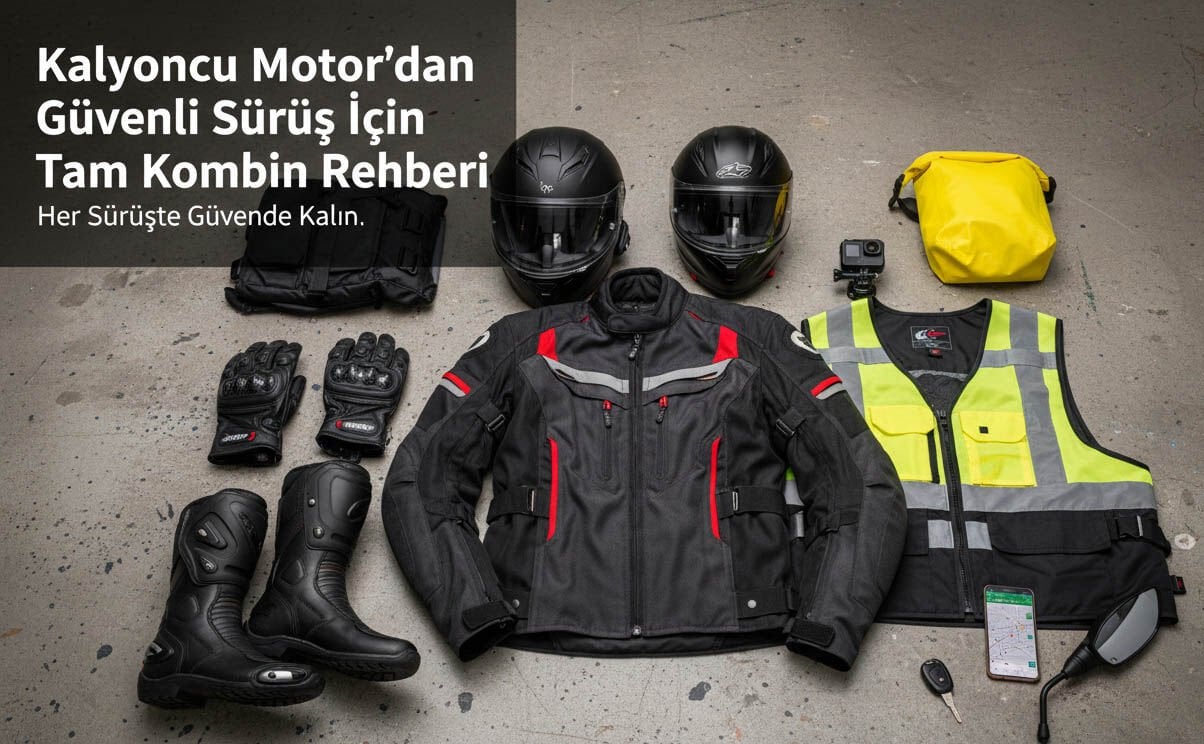 Kalyoncu Motor’dan Güvenli Sürüş İçin Tam Kombin Rehberi