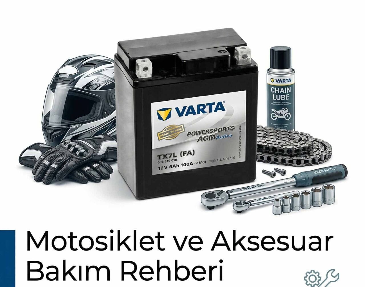 Motosiklet ve Aksesuar Bakım Rehberi