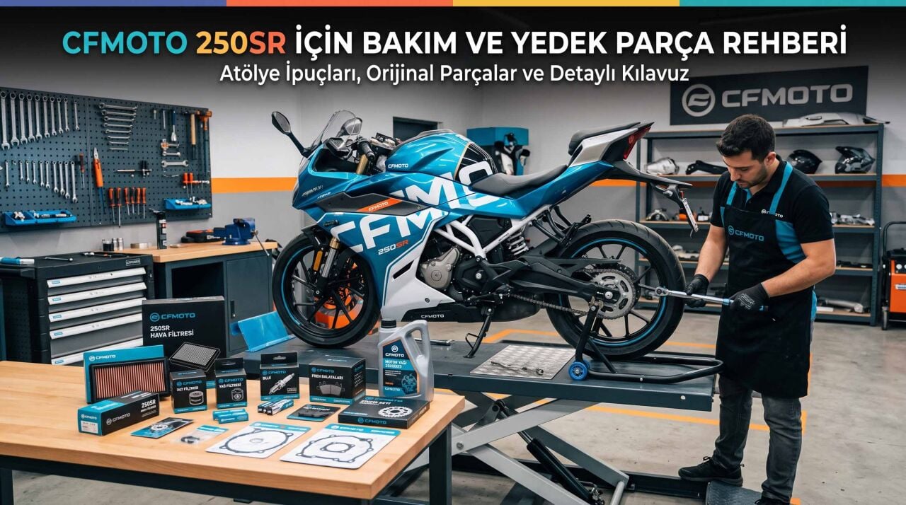 CF MOTO 250 SR İçin Bakım ve Yedek Parça Rehberi