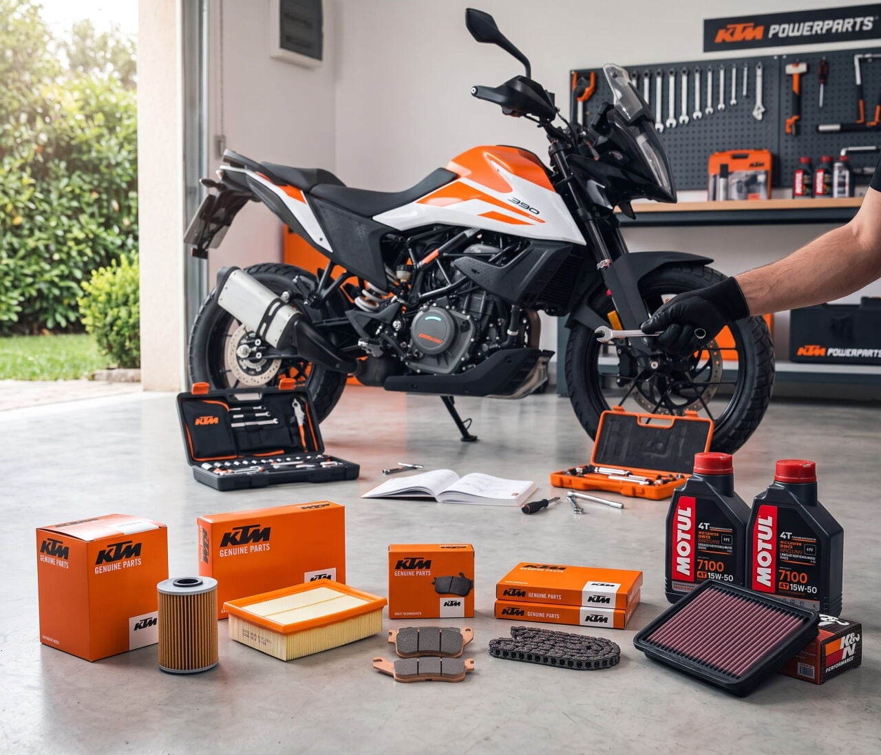 KTM 390 Adventure Bakım ve Yedek Parça Rehberi