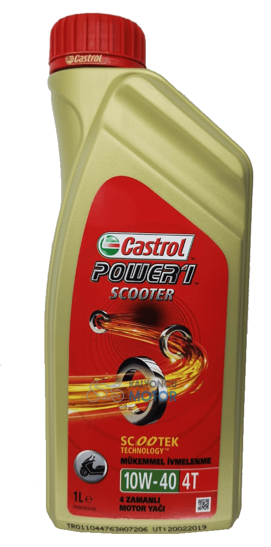 Üstün Koruma Sağlayan Castrol Power 1 Scooter Motor Yağı