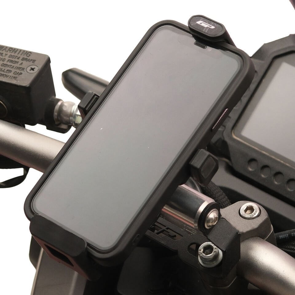 GP Kompozit TTR01 Titreşim Modullü Telefon Tutucu Siyah-Beyaz