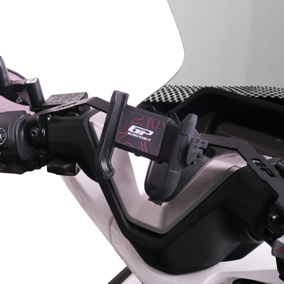 GP Kompozit Titreşim Modüllü Telefon Tutucu Siyah-Kırmızı