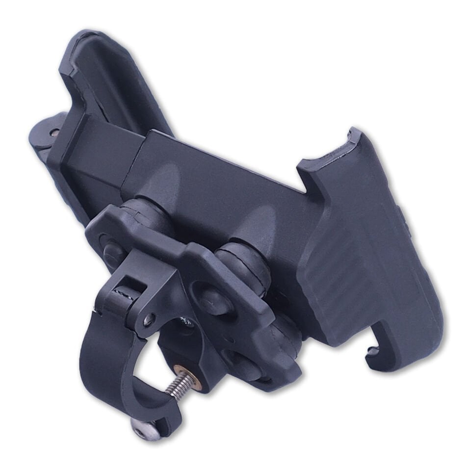 GP Kompozit Titreşim Modüllü Telefon Tutucu Siyah-Kırmızı