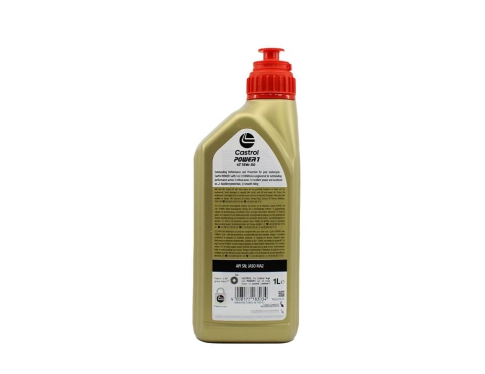 Castrol Power 1 4T 15 W 50 Yeni Formül