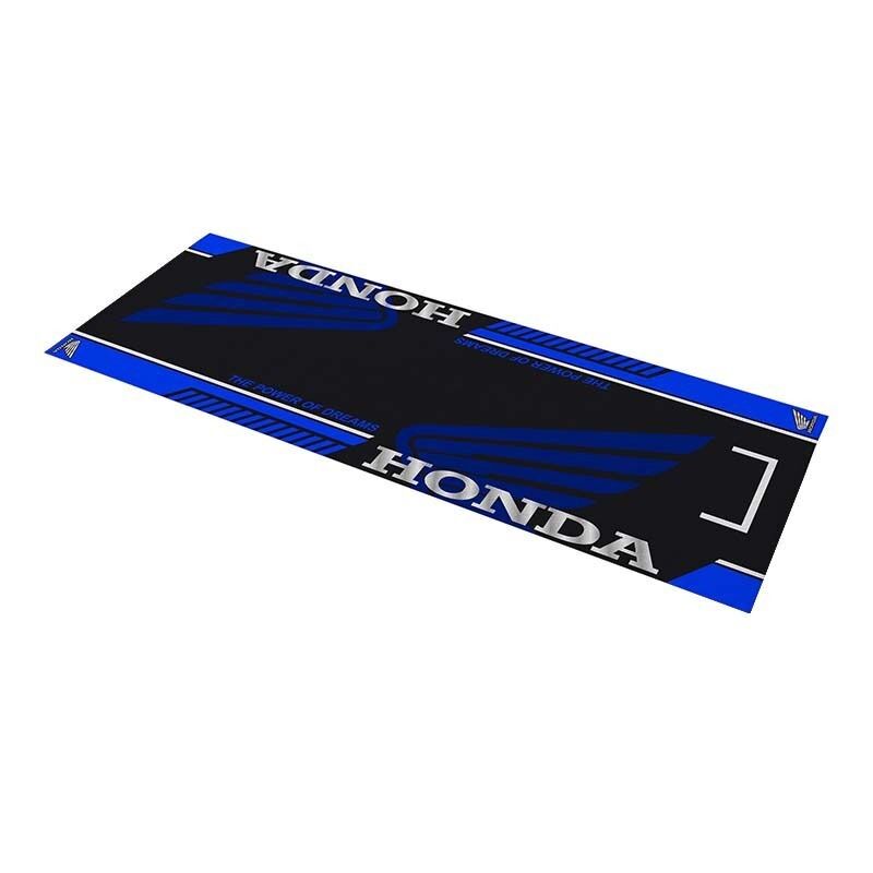 Honda Mavi Motosiklet Halısı