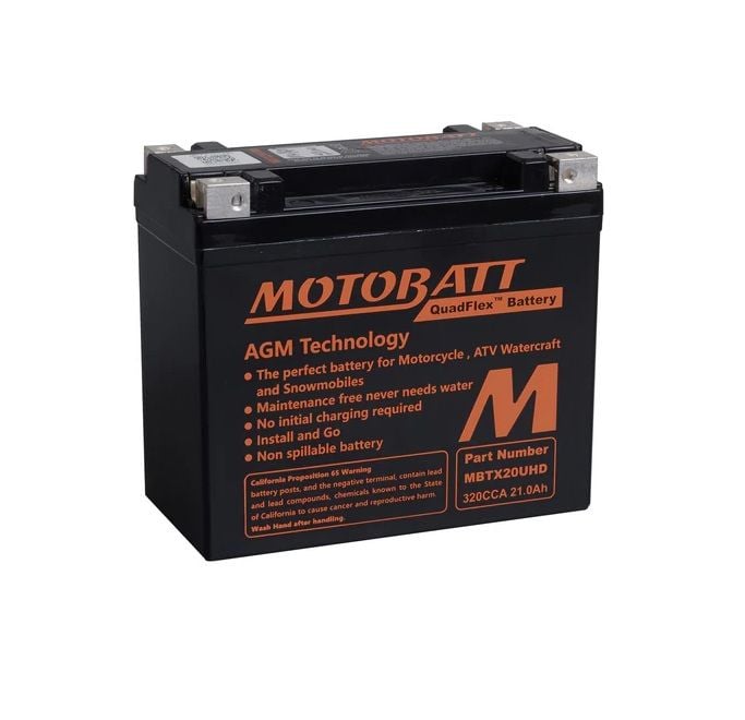 Motobatt Quadflex 4 Kutup 21 Ah 320 CCA Akü