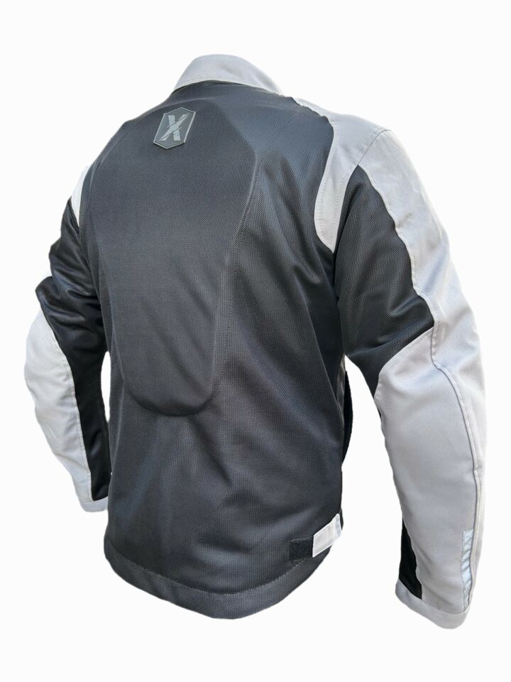 X-Speed Boss Gri Yazlık Motosiklet Montu 2XL