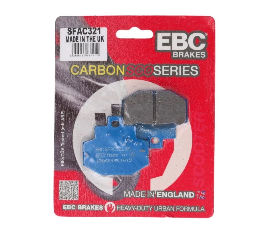 Vespa Primavera 50 EBC Carbon Arka Fren Balatası