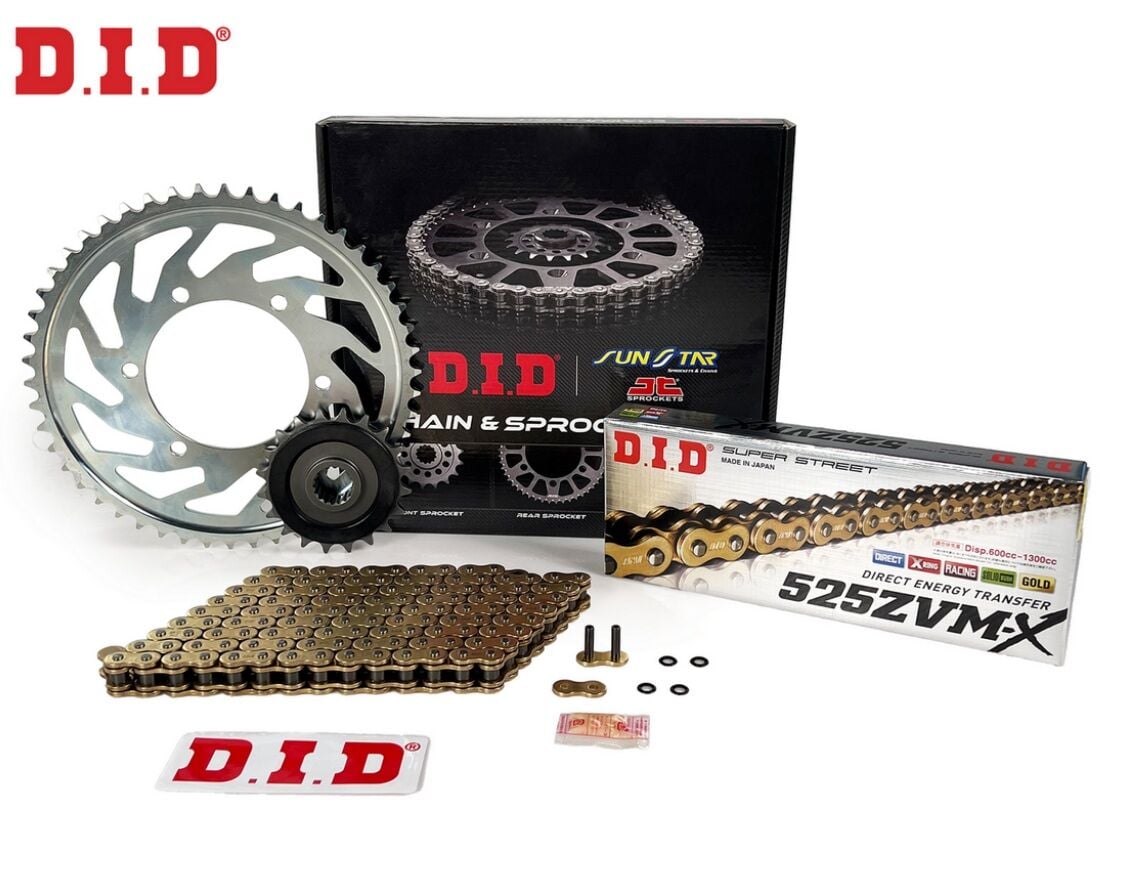 Yamaha MT 09 Gold Zincir Dişli Seti 2014-2020 DID