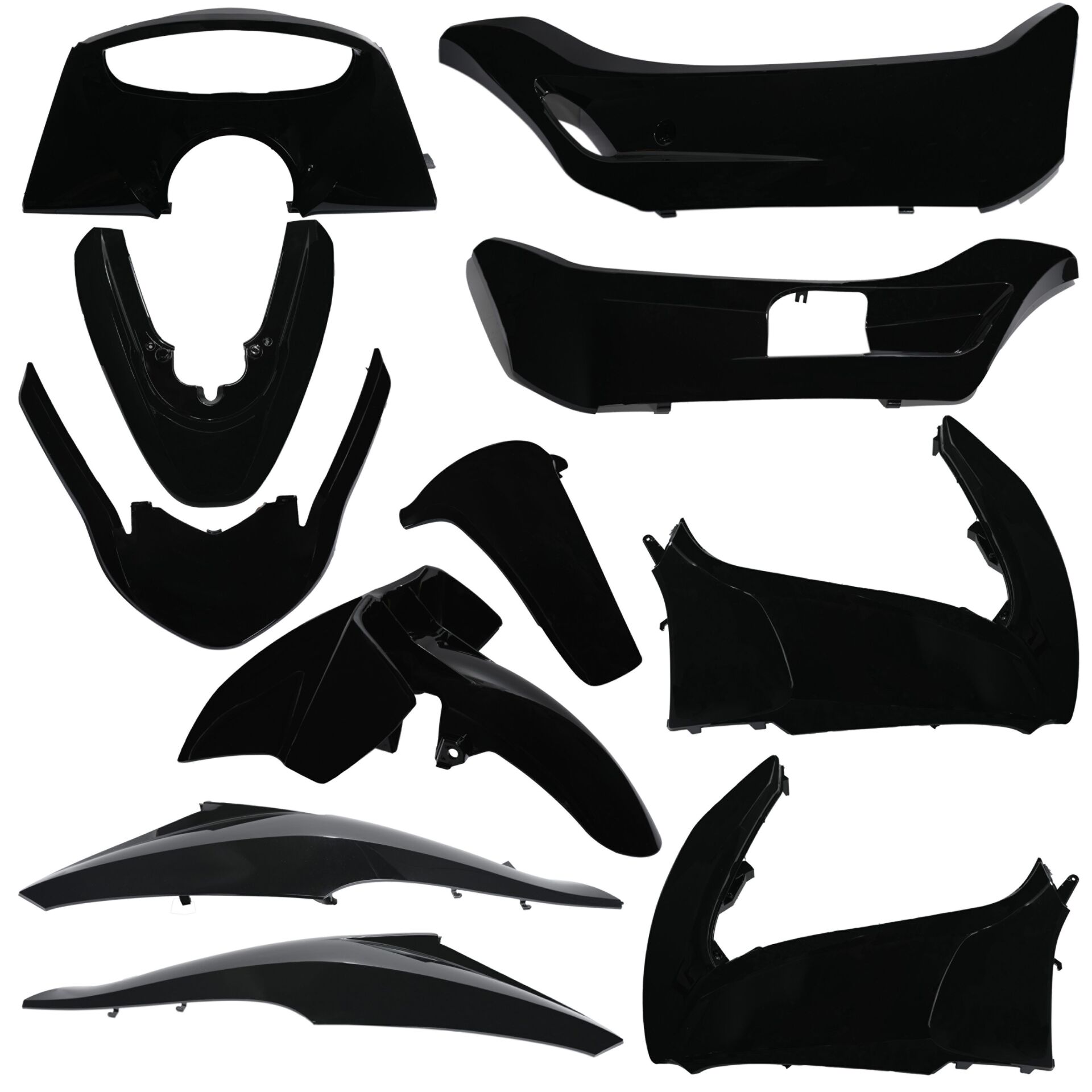 Honda PCX 125 Kaporta Seti Siyah (2012-2013)