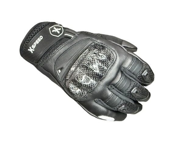 X-Speed Valka Motosiklet Eldiveni Siyah TS EN 13594