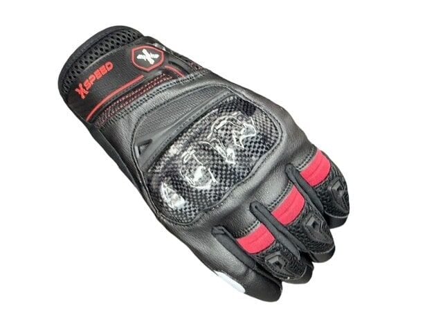 X-Speed Valka Motosiklet Eldiveni Kırmızı TS EN 13594