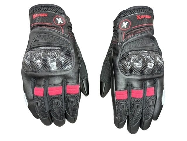 X-Speed Valka Motosiklet Eldiveni Kırmızı TS EN 13594