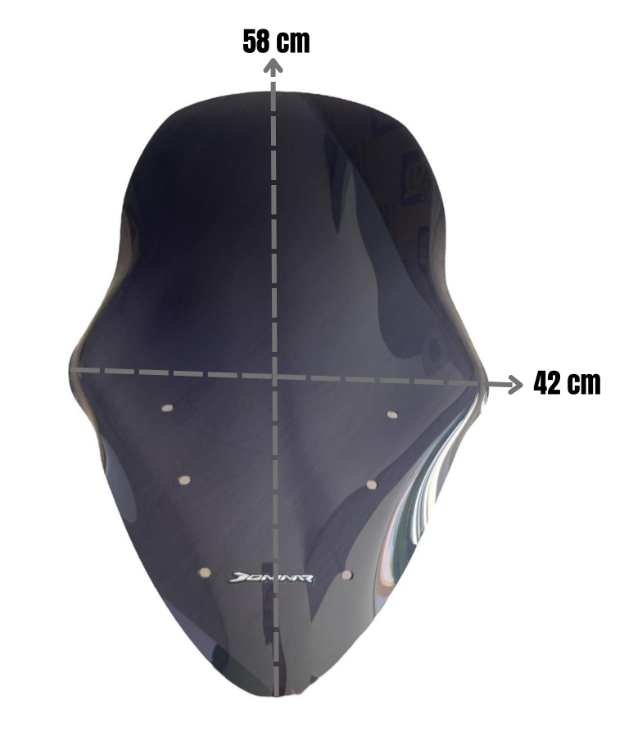 Bajaj Dominar Tur Camı XXL 58 cm.