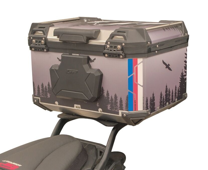 GP Kompozit 45 lt. Alimiyum Motosiklet Çantası  DSN06