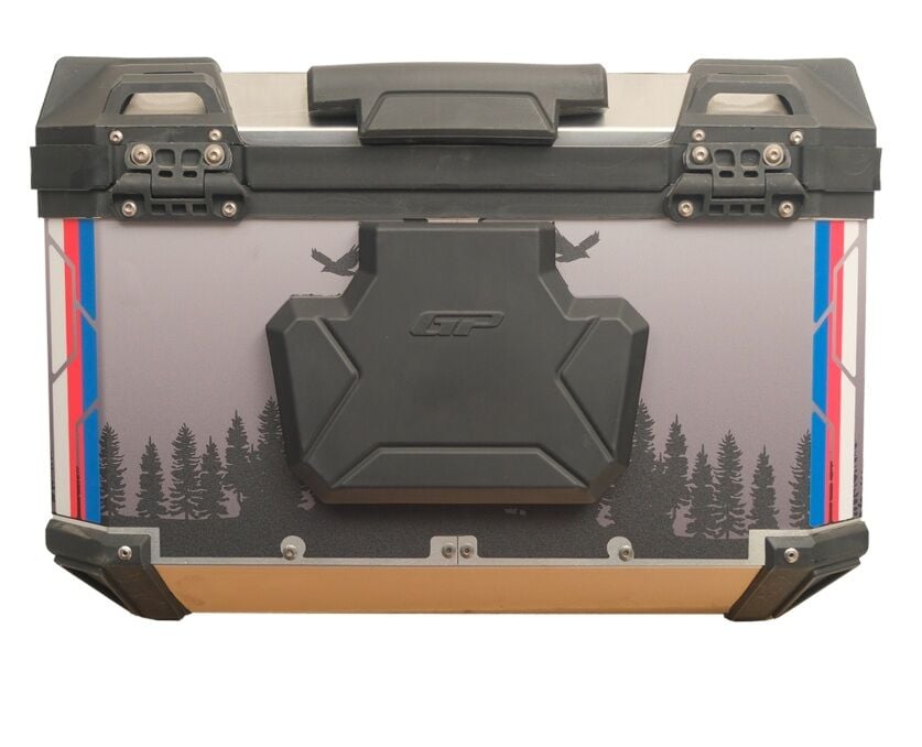 GP Kompozit 45 lt. Alimiyum Motosiklet Çantası  DSN06