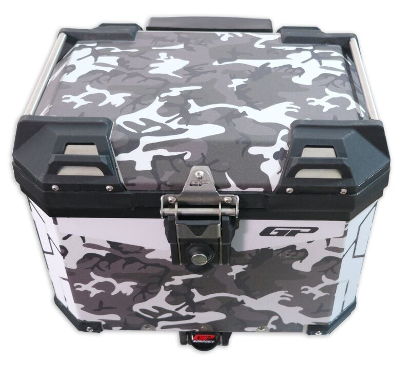 GP Kompozit 37 lt. Aliminyum motosiklet Çantası DSN01