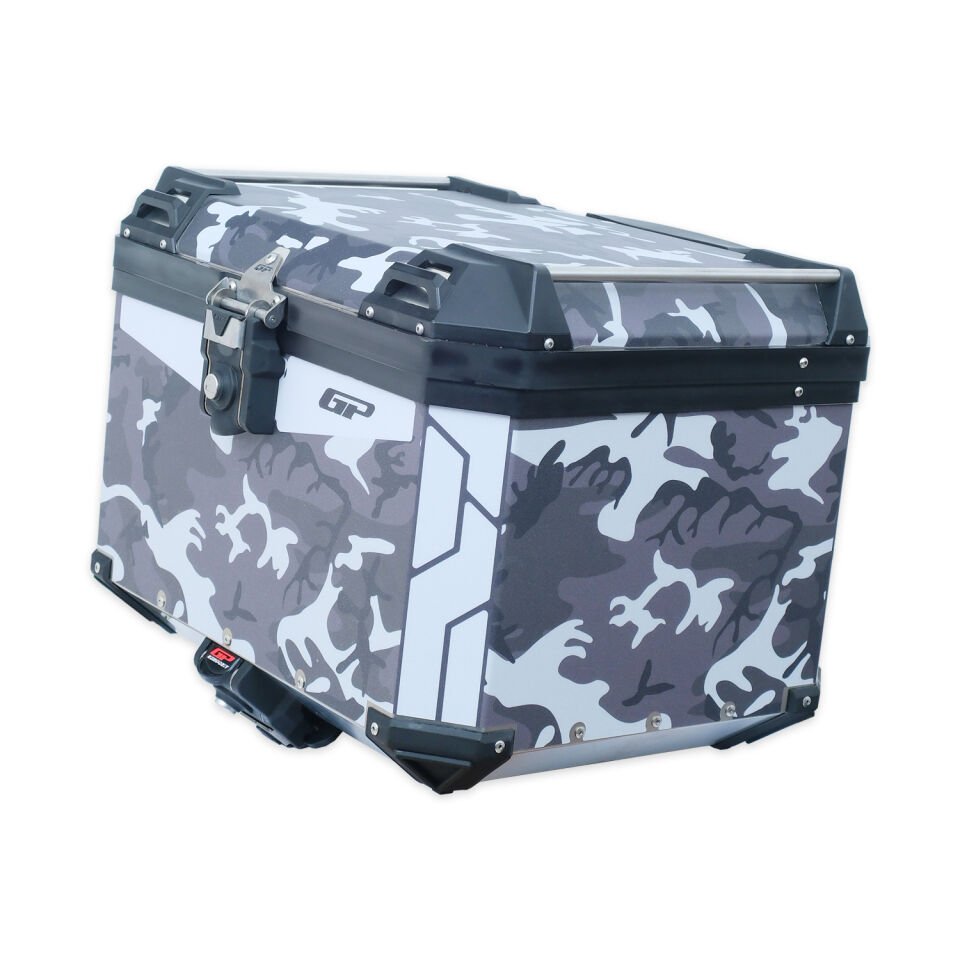 GP Kompozit 57 lt. Aliminyum Motosiklet Çantası DSN01