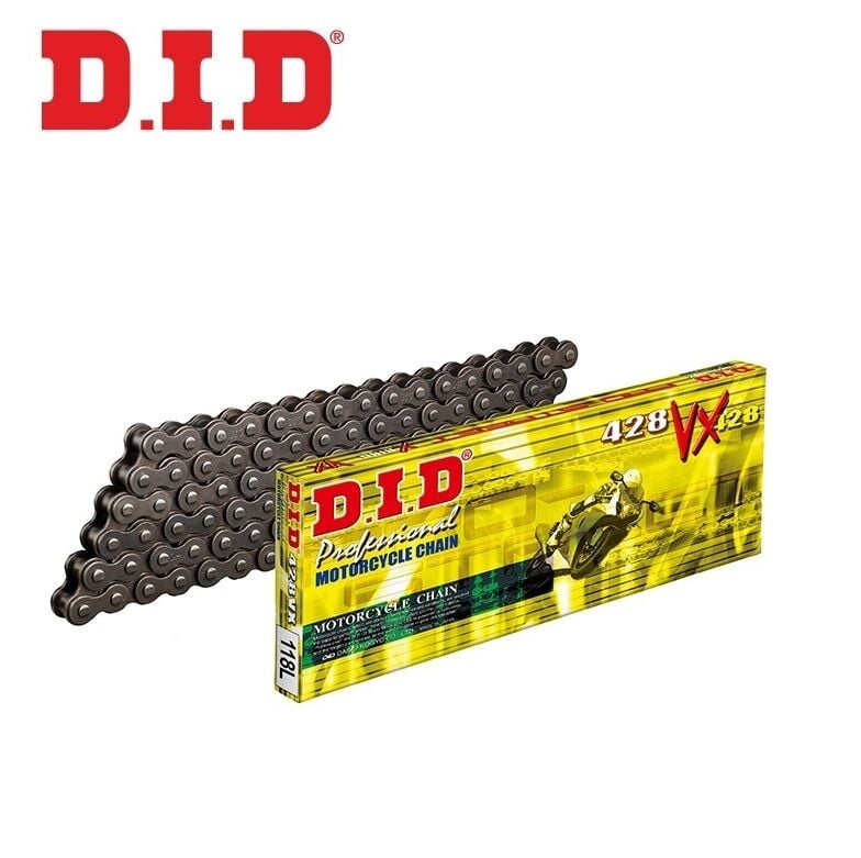 DID 428VX Çelik X-Ring Zincir - 128 Bakla