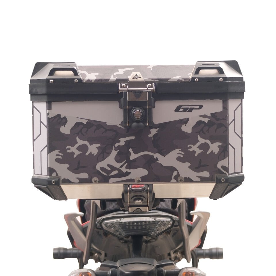 GP Kompozit 45 lt. Aliminyum Motosiklet Çantası DSN01