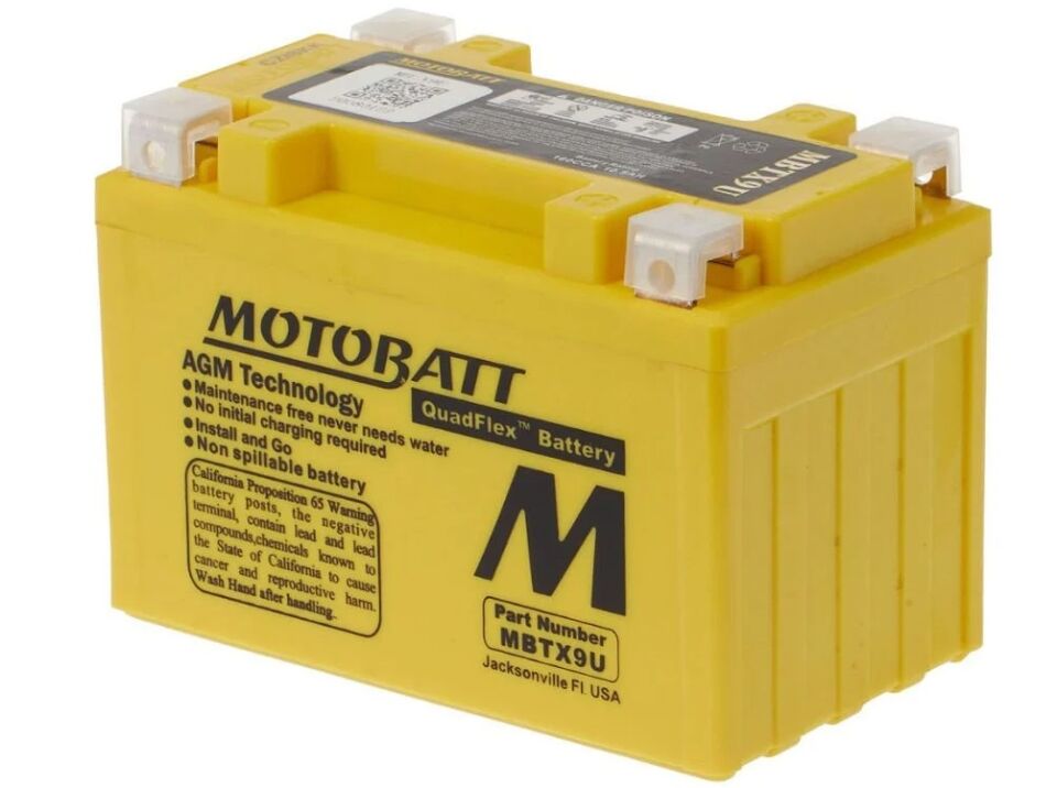 KTM RC 390 Motobatt Akü 4 Kutup 10 5 Ah 160 CCA