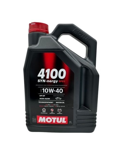 Motul 4100 Syn-nergy Spec 10W-40 Motor Yağı 4 lt.