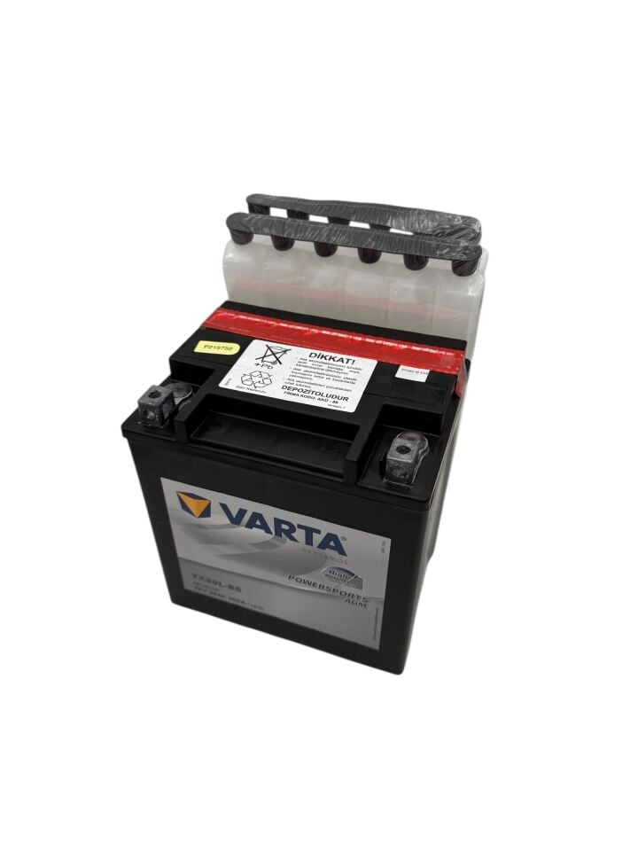Varta PS AGM YTX 30L-BS 12V 301 AH 450A Akü 166x127x175 MM