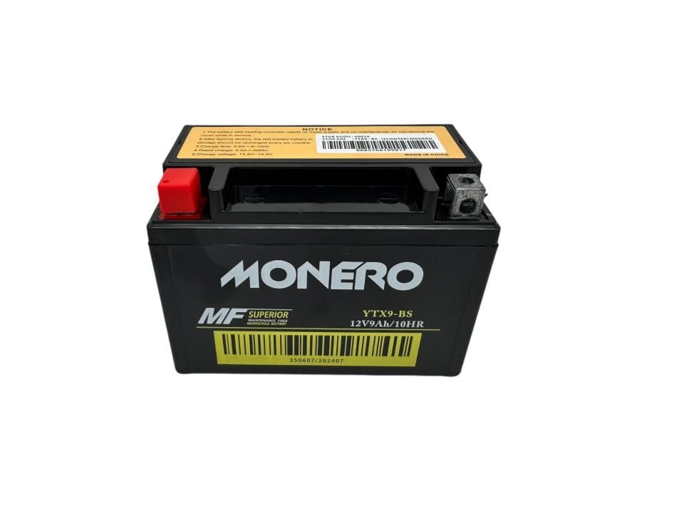 12 Volt 9 Amper Akü YTX9A-BS (12V 9AH/10HR)