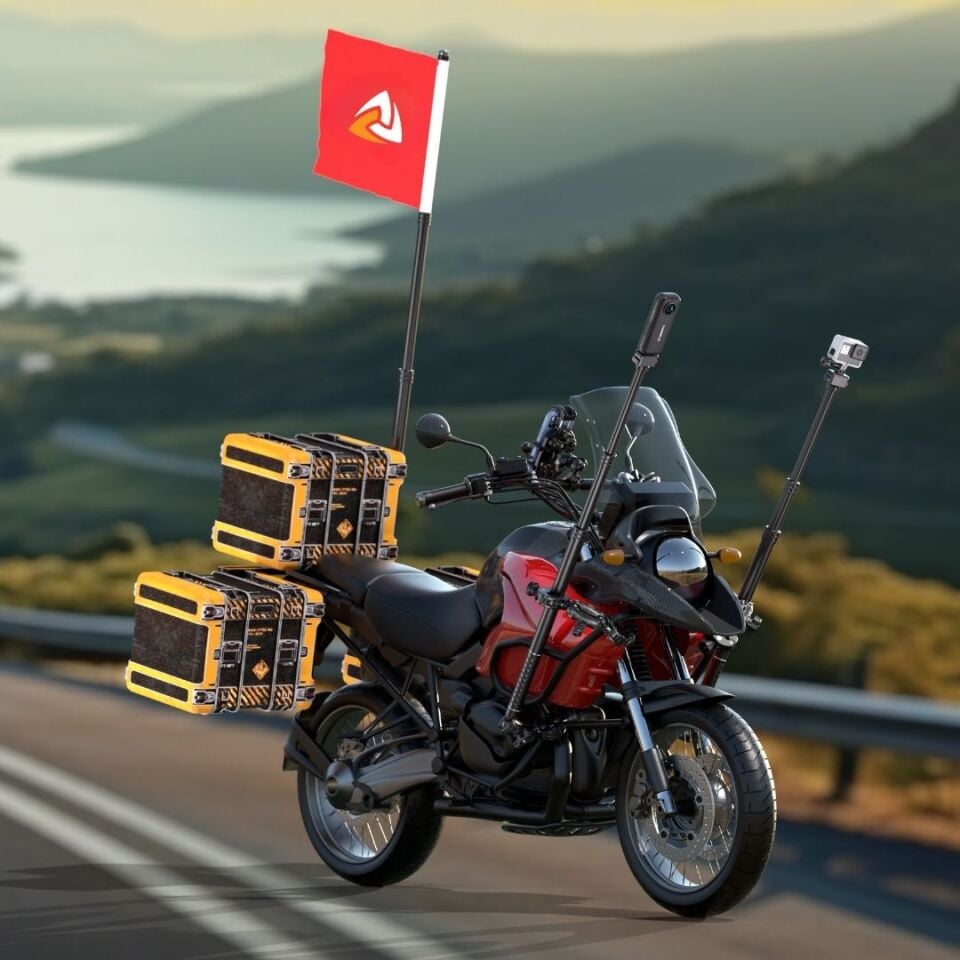 Nukrotech QG-2 Motosiklet Aksiyon Kamera Aparatı